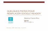 BFR_Quelques pistes pour remplacer Google Reader