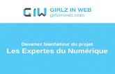 Les Expertes du Numérique par Girlz In Web -  Devenez bienfaiteur