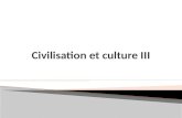 Civilisation et culture 3