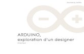 Arduino, exploration d'un designer 1
