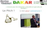 How to Pitch for a StartupWeekend (in French) -  1st StartupWeekend Dakar