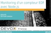 Monitoring Compteur EDF avec node.js