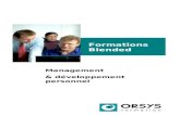 ORSYS Formation : Formations Blend Management