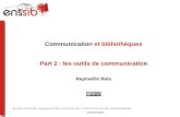 communication et bibliothèque : les outils de communication