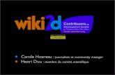 wiki2D.org - Carole Hoareau et Henri Dou