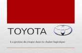 Supply chain of Toyota Presentation (French)