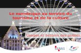 Le numérique au service du tourisme et de la culture