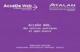 AcceDe Web, des notices pratiques et open-sources