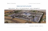 Projet Masdar Abu-Dhabi