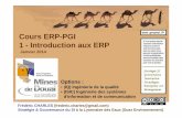 Cours ERP - Introduction aux ERP (janvier 2014)