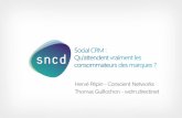 SNCD - Enquête réseaux sociaux