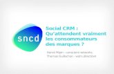 Social CRM : vos clients veulent du concret :