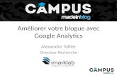imarklab - Améliorer votre blogue avec Google Analytics