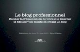 Le blog professionnel - Webschool du Jura