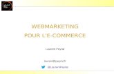 Webmarketing pour l'ecommerce