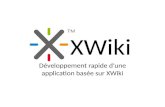 Atelier : Développement rapide d’une application basée surXWiki