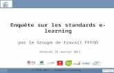 Enquête sur les standards e-learning
