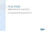 Le dossier de financement 2.0 par pret pme.fr