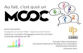 Au fait, c'est quoi un MOOC ?