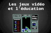 Les jeux vidéo et l'éducation