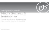 Reseaux Sociaux et Immobilier - gboconseil.com