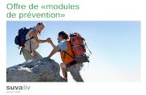 Modules prevention - Suva - SuvaLiv