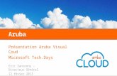 1h chrono pour créer votre infrastructure virtuelle avec l’interface Visual Cloud d’ArubaCloud