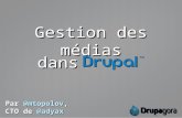 Gestion des médias dans Drupal