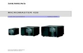 SIEMENS Micromaster 420