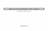 Foucault-herméneutique du sujet (texto en francés)