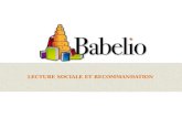 Recommandation sociale Babelio