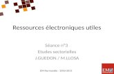 Ressources Electroniques Utiles - Séance 3 - EM Normandie
