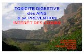 Toxicité digestive des AINS intérét des Coxibs Pr Arbaoui  FMC CHU Tlemcen
