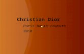 Christian Dior Hc Ss2010