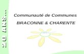 Diaporama des 20 ans de la Communauté de communes Braconne & Charente