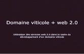 Domaine viticole + web2.0
