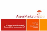 Tandem actuariat-marketing : Nicolas Marescaux Lionel Texier