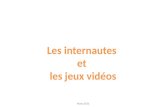 Sondage L'Atelier/IFOP: Les internautes et les jeux vidéos