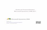 Microsoft Dynamics CRM 2011 - Guide de personnalisation