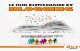 Mini dictionnaire du blogging