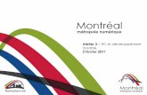 Montreal Metropole Numerique - Atelier 3 - 2 février 2011