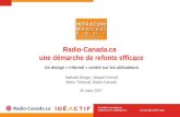 Nathalie Berger Radio Canada Ideactif Intracom2007 260307