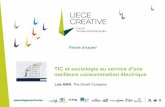 TIC et sociologie au service d'une meilleure consommation électrique par Loïc Bar | Liege Creative, 19.04.13