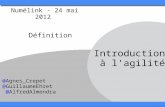 Introduction à l'agilité   numélink - 24 mai 2012 - #1 définition