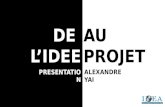 Lancement du Livre "De l'Idée au Projet" de Alexandre YAI
