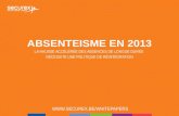 Webinar : Résultats de notre étude sur l'absentéisme en 2013