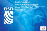 Eisti - École d'Ingénieurs pour DUT 2014 2015