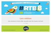 Atelier 7 - Vidéos : des contenus à forte valeur ajoutée avec les moyens du bord - exemple de Terre et côte basques #RTB8