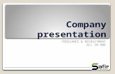2009 Company Presentation Fr