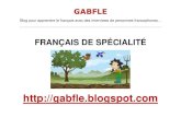 Gabfle - Francais De Specialite Professions Agricoles